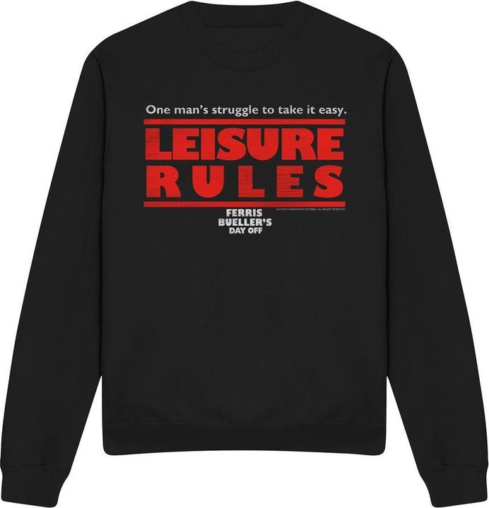 Ferris Bueller´s Day Off Ferris Bueller's Day Off Leisure Rules Sweatshirt
