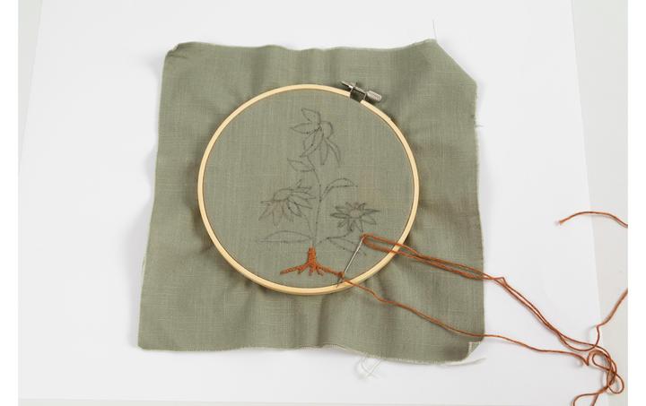 Actual product image Creativ Company DIY Kit - Embroidery