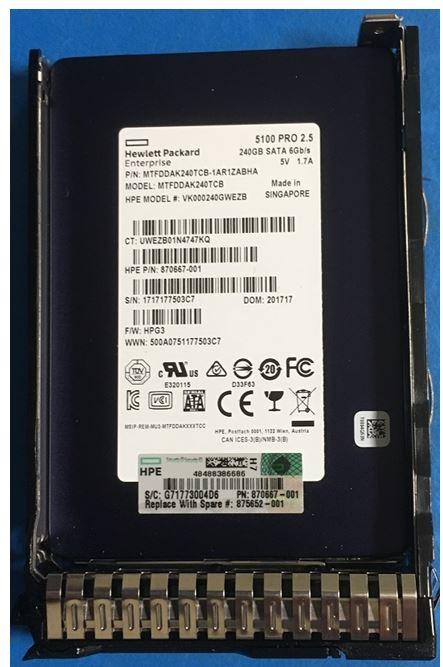 Image du produit HPE 875503-B21 (240 Go, 2.5")