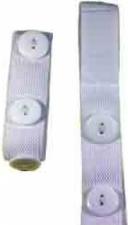 Actual product image Cosanum Velcro strap for uro leg bag, 2 pieces
