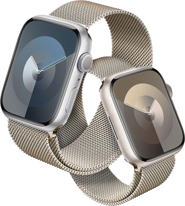 Produktbild Crong Milano Steel – Edelstahlarmband für Apple Watch 42/44/45/49 mm (Champagner) (Edelstahl)