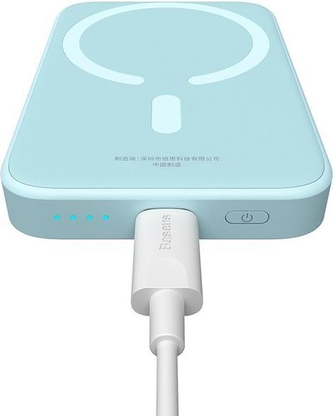Image du produit Baseus Powerbank mini 6000 mAh 20W (blue) (6000 mAh, 20 W, 20 Wh)