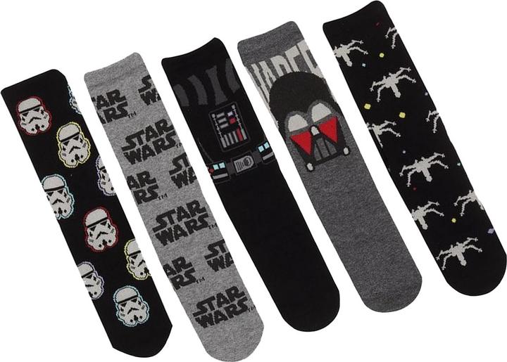 Produktbild Star Wars Dark Side Socken (5erPack) (5er Pack, M/L)