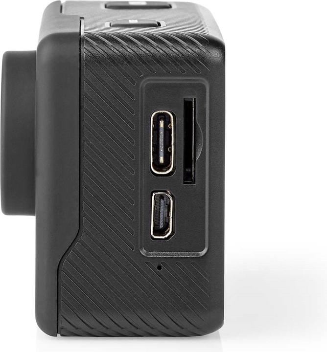 Actual product image Nedis Action Cam | 4K@30fps | 16 MPixel | Waterproof up to: 30.0 m | 90 min | Wi-Fi | App available (30p, Wi-Fi)