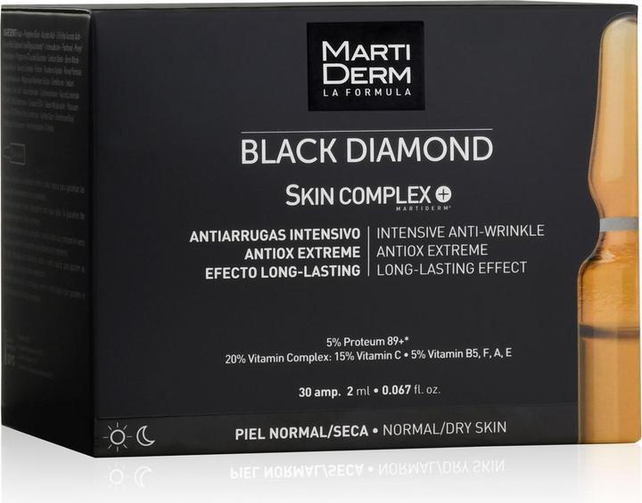 Actual product image Martiderm Black Diamond Skin Complex Ampoules (30 x 2 ml) (60 ml)