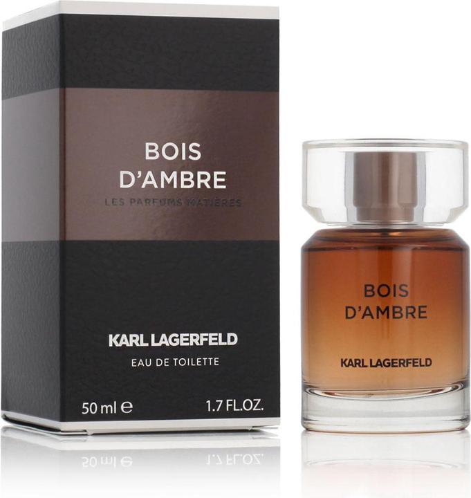 Actual product image Karl Lagerfeld Bois d'Ambre Eau de Toilette (Eau de toilette, 50 ml)