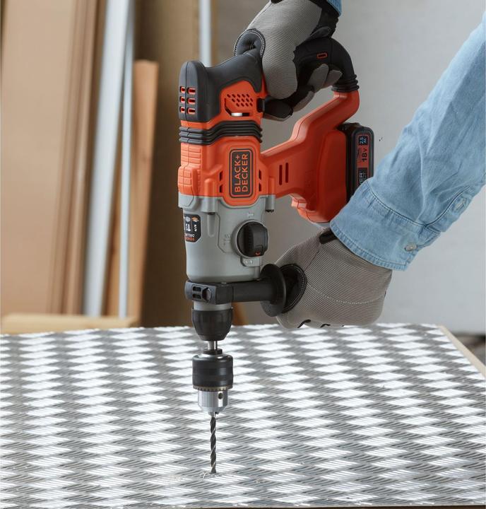 Actual product image Black & Decker Battery impact drill (Rechargeable battery operated)