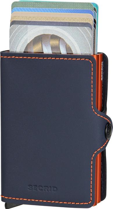 Produktbild Secrid Twinwallet MATTE night blue-orange