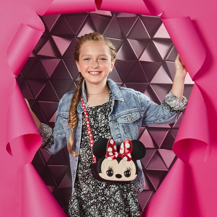 Actual product image Spin Master Purse Pets, Disney Minnie Mouse, giocattolo interattivo e borsetta con oltre 30 suoni e reazioni, bo