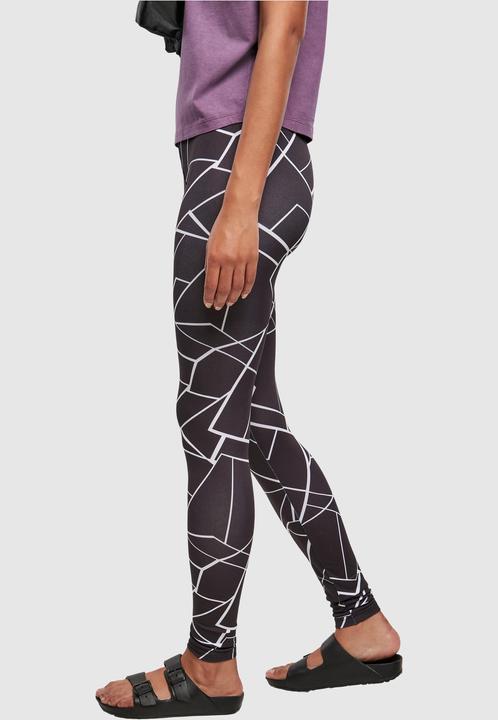 Actual product image Urban Classics Ladies AOP Leggings (4XL)