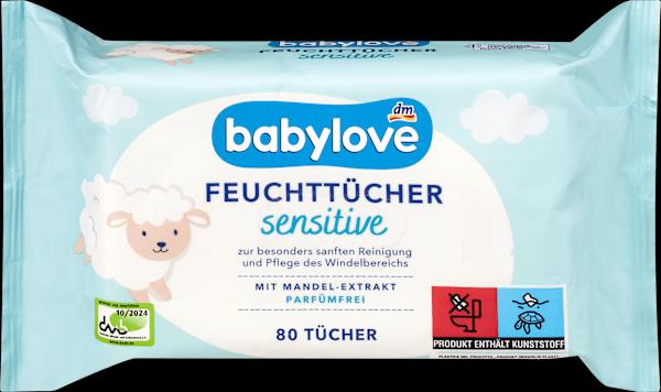 Immagine prodotto dm babylove Salviette umidificate sensibili (320 Pezzo/i)