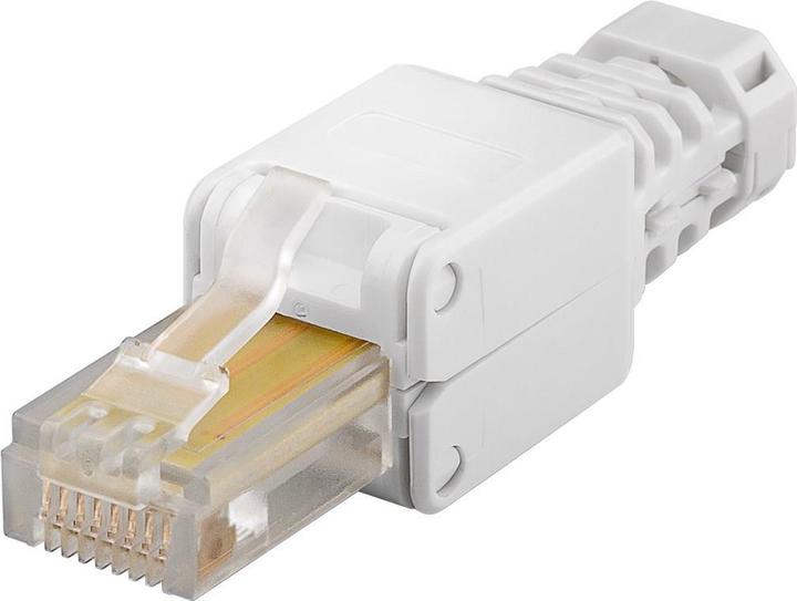 Actual product image Goobay Tool free RJ45 plug CAT 5e UTP unshielded (Network cable plug)