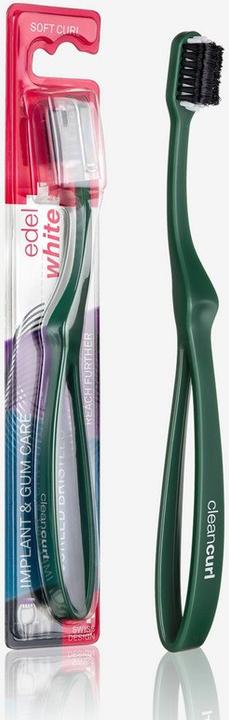 Immagine prodotto Edel + White CleanCurl Brosse à dents curvo (Medio, 1 x)