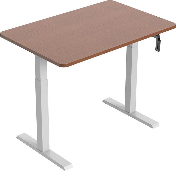 Actual product image Ergo Office Sit-stand desk Desk frame Manual height-adjustable office desk max. 123cm Ergonomic ti