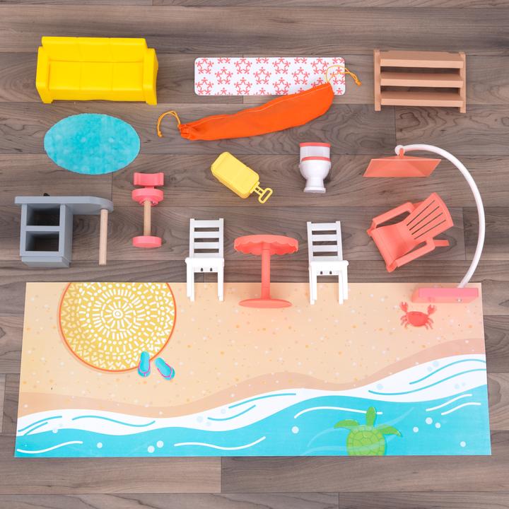 Produktbild KidKraft Strandhaus Riesenrad-Spass