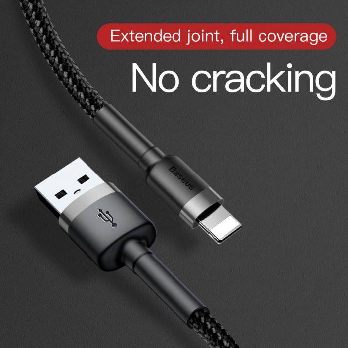 Actual product image Baseus Cafule Series for Apple (0.50 m, USB 2.0)