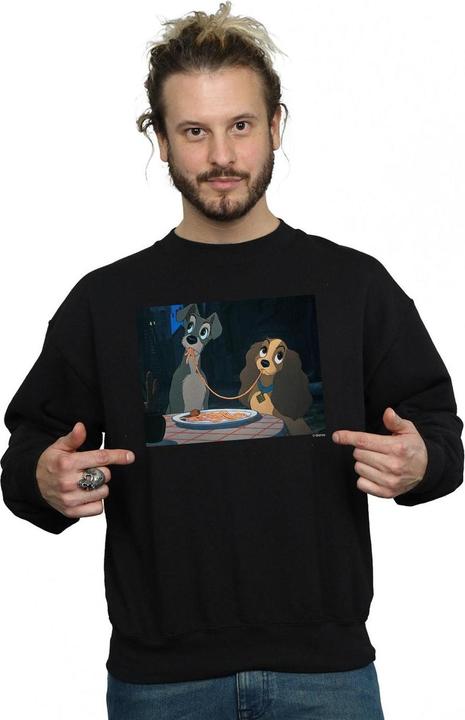 Immagine prodotto Disney Lady And The Tramp Spaghetti Slurp Felpa Uomo (S)