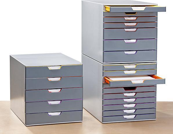 Produktbild Durable Schubladenbox Varicolor 7 (A4)