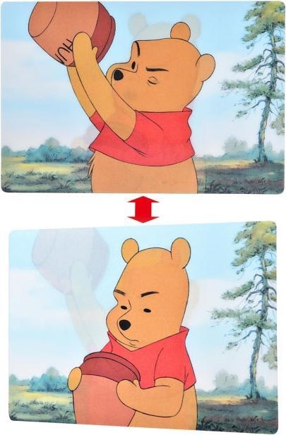 Produktbild Disney Winnie the Pooh mit Honig Lenticular - Postkarte (1 Stk.)