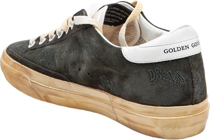 Actual product image Golden Goose sneakers in green suede (41)