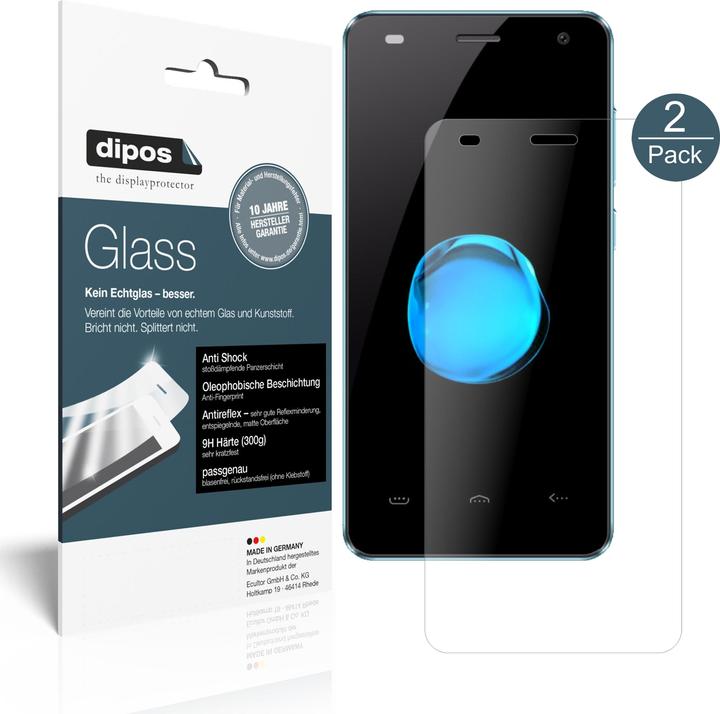 Actual product image Dipos Screen Protector Anti-Shock (1 Piece, Homtom HT26)