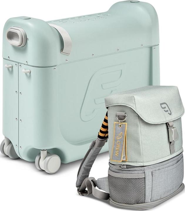 Produktbild Stokke BedBox™ + Crew BackPack™-Reiseset Green/Green (23 l, Handgepäck (bis 50l))