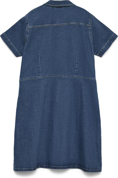 Image du produit Vero Moda VMCAMANDA Kurzes Kleid Jeanskleid (50)
