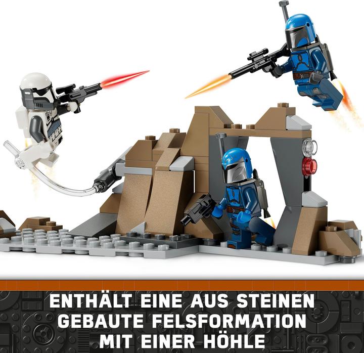 Actual product image LEGO Ambush on Mandalore Battle Pack (75373, LEGO Star Wars)
