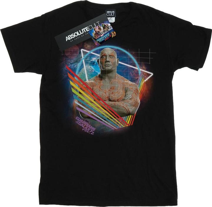 Actual product image Mens Guardians Of The Galaxy Neon Drax T-Shirt (L)