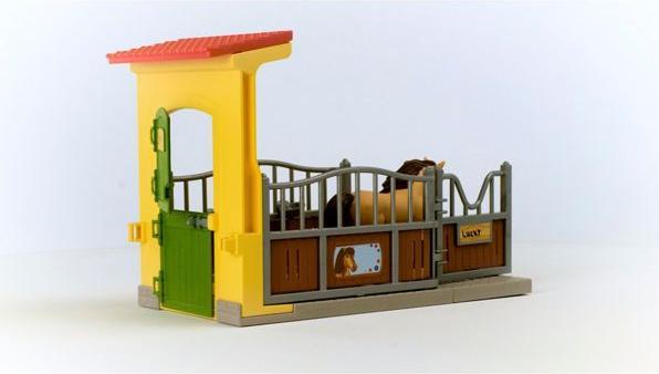 Produktbild Schleich Ponybox mit Islandpferd Hengst
