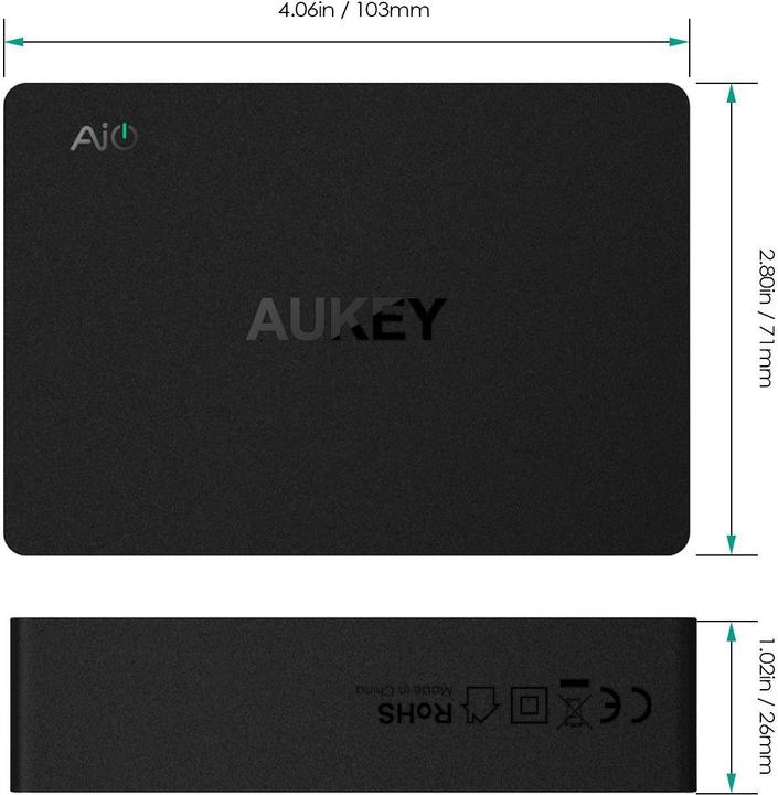 Actual product image Aukey Titan PA-T11 (60 W)