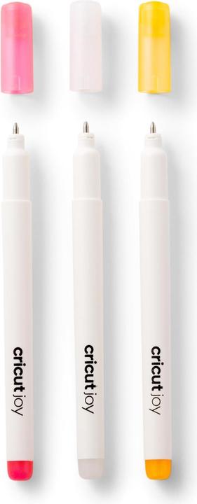 Actual product image Cricut Joy Opaque Gel pens 3-pack 10 White Pink Orange (P)