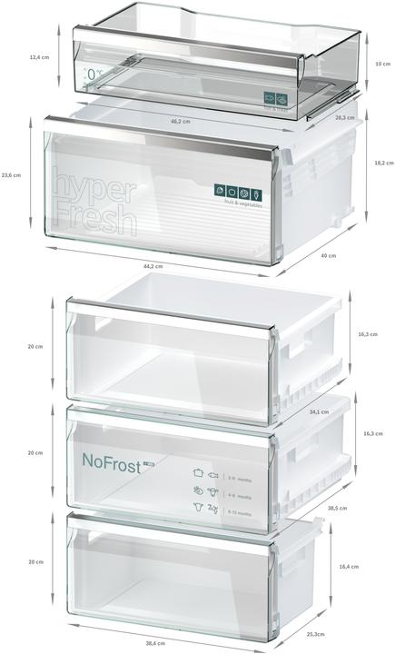 Produktbild Siemens SIEM Stand-Kühl-Gefrierkombination (363 l)