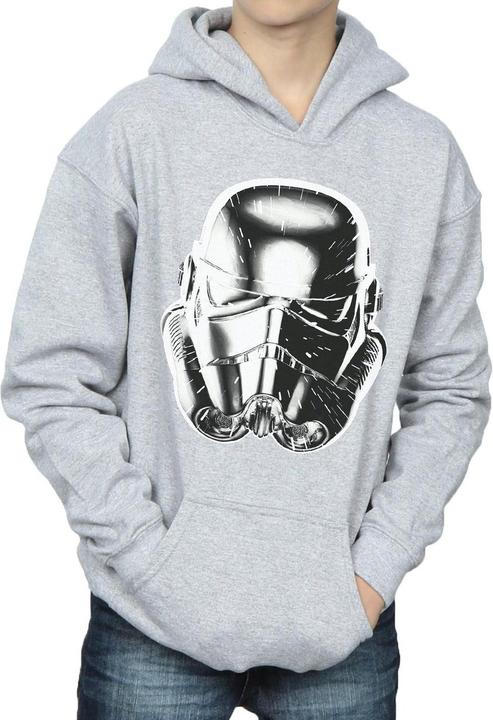 Produktbild Star Wars Stormtrooper Warp Speed Helmet Kapuzenpullover Jungen (152, 158)
