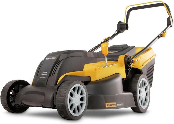 Actual product image Powerplus Lawn Mower 2000W Ø 420mm (Electrical connection)