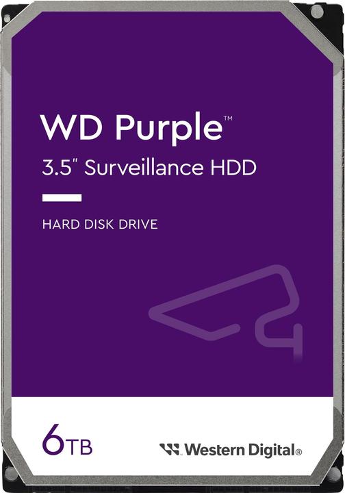 Actual product image WD Purple (6 TB, 3.5", CMR)