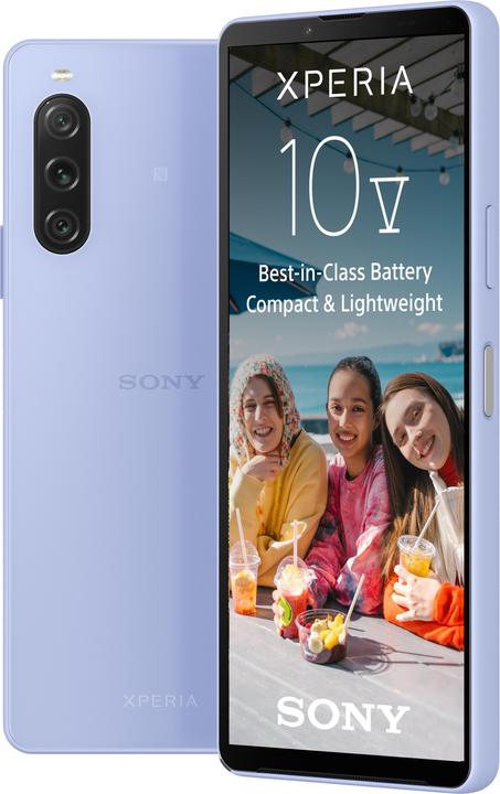 Sony Xperia 10 V (128 GB, Lavender, 6.10", Dual SIM, 48 Mpx, 5G)