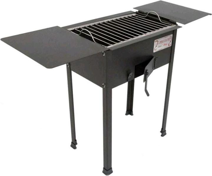 Cruccolini ELBA Barbecue au charbon de bois 38x25 cm en acier robuste (38 cm)