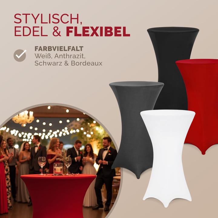 Produktbild Detex Stehtischhusse (60 x 120 cm)