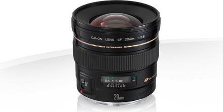 Actual product image Canon EF 20mm f/2.8 USM (Canon EF, full size)