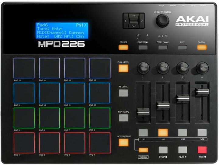 Immagine prodotto Akai Professional Mpd226 (Controllo)
