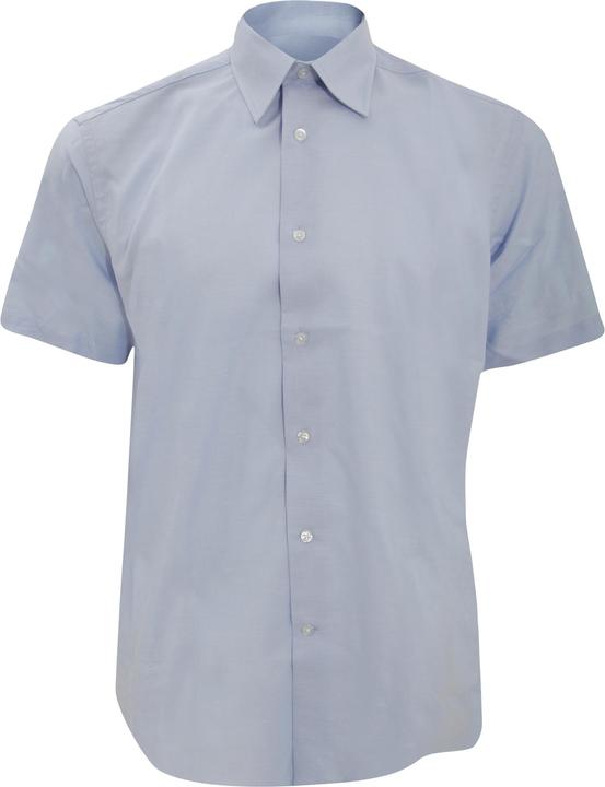 Russell Collection Oxford Hemd Kurzarm pflegeleicht