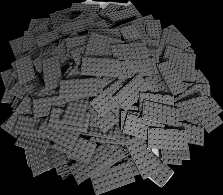 LEGO 4x8 Platten Bauplatten Dunkelgrau - Beidseitig bebaubar - 3035 NEU! Menge 10x (3035)