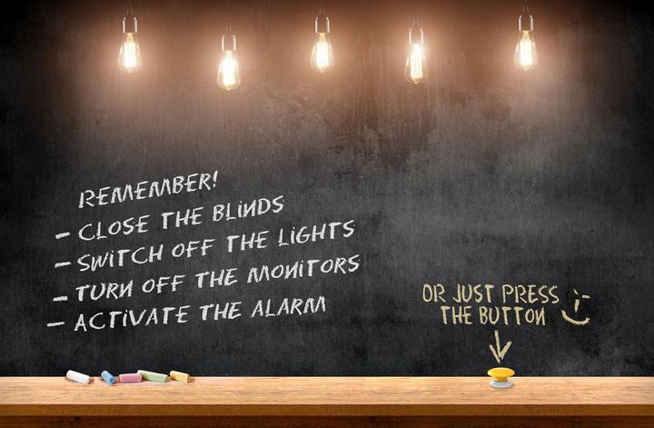 Produktbild Fibaro The Button blau