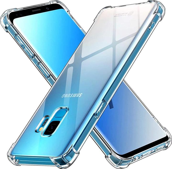 Screenguard Samsung Galaxy S9 Hülle Crystal Soft Airbag Bumper (Samsung Galaxy S9+)