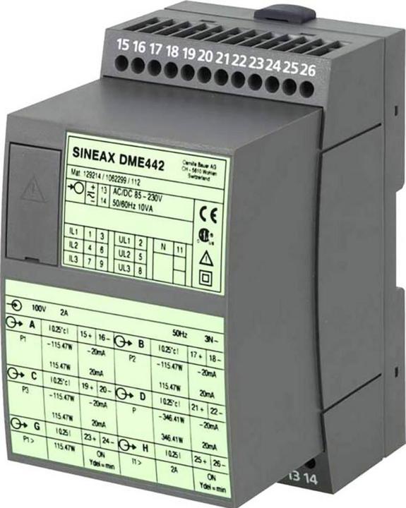 Actual product image Camille Bauer DME 442 Multi transducer Sineax DME442 (Measuring device case)