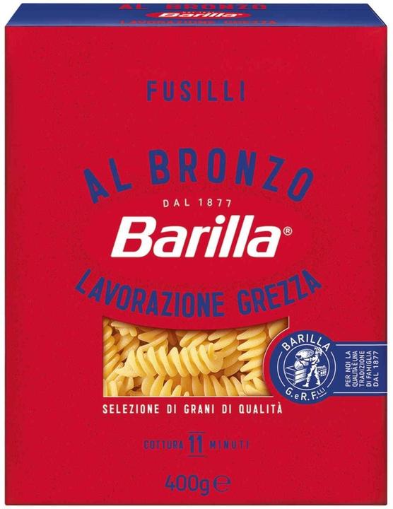 Actual product image Barilla Pasta Al Bronzo Fusilli 400 g (430 g)