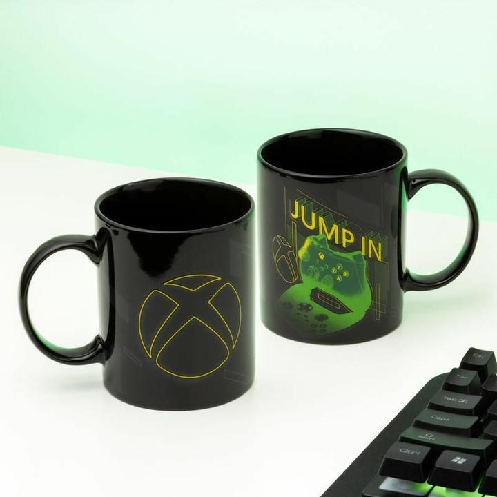 Actual product image Paladone Products Paladone Xbox Mug and Metal Coaster (300 ml, 1 x)