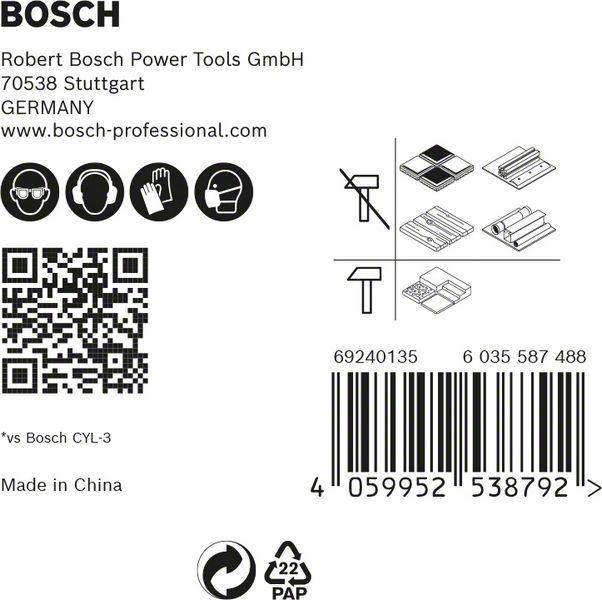 Immagine prodotto Bosch Professional Zubehör Set di punte EXPERT HEX-9 MultiConstruction, 5,5/6/7/8 mm, 5 pezzi. (5.5, 6, 7, 8 mm)