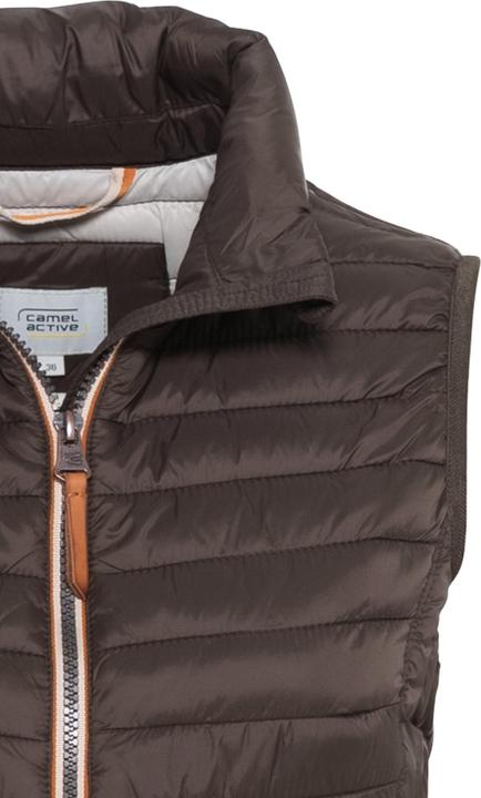 Actual product image Camel Active Quilted waistcoat made from 100% recycled material (48)